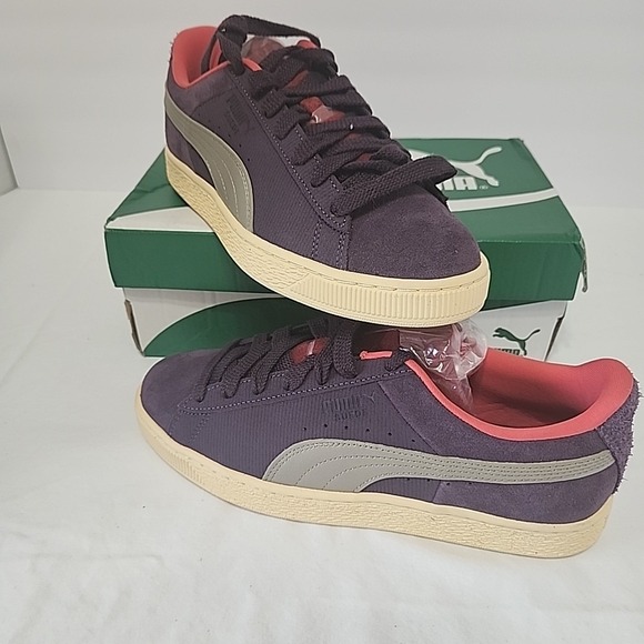 Puma Other - Puma Suede‎ Play Paris 39819001 Mens 8 Midnight Plum Suede Lifestyle Sneakers